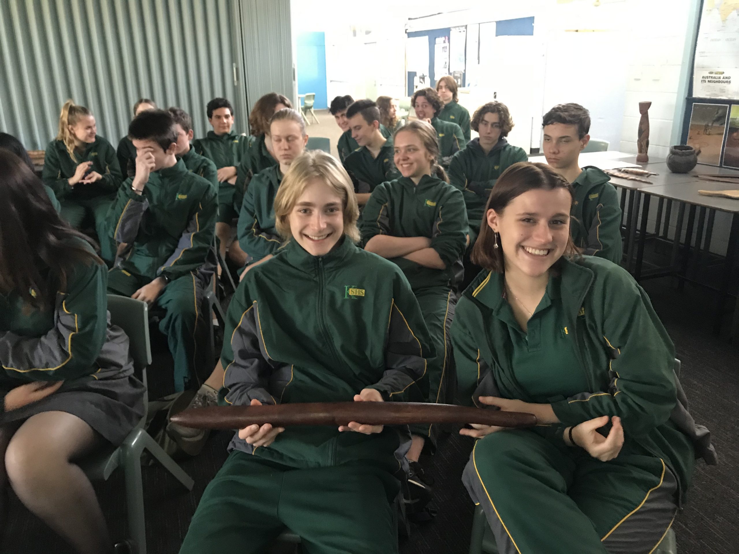 Senior Indigenous Artefacts Mobile Display
